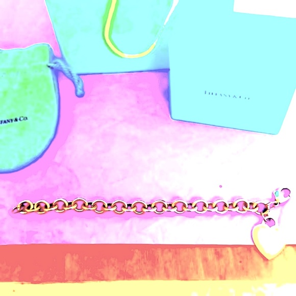 💕Authentic Tiffany Retired Heart Bracelet - Picture 8 of 16